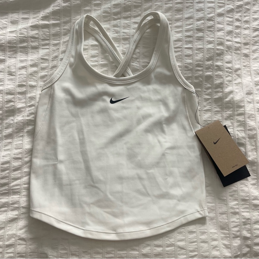 Nike White Tank Top